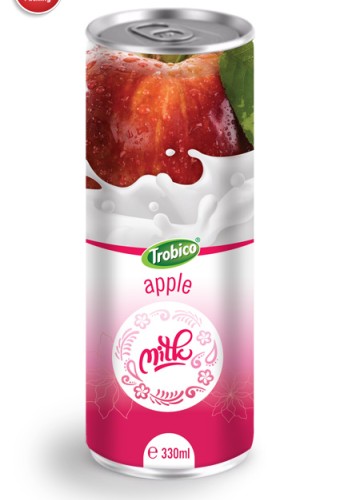 Trobico apple milk alu can 330ml